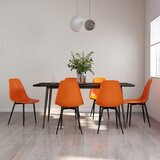 Furnova Jedilni stoli 6 kosov oranžne barve PP, (21950311) | Shoptok.si