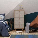 Woody Fashion komoda Spanze 50x103x40cm hrast-bijela | Eponuda.ba