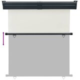 Balkonska bočna tenda 165 x 250 cm krem | shoptok.hr