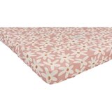 Malomi Kids Napenjalna bombažna rjuha za otroško posteljico 60x120 cm Blush Daisies - Malomi Kids Cene
