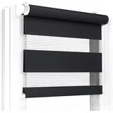 Zebra zavesa crna
