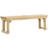 vidaXL Vrtna klop 140 cm impregnirana borovina, (20980351) Cene