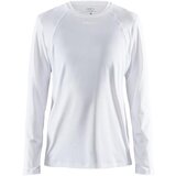 Craft zenska majica z dolgimi rokavi adv essence white | Shoptok.si