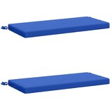  Jastučići za klupe - 2 dijela SOEST 2 kom. 100% poliester - Kraljevski plava 60 x 40 x 5 cm Poliester | shoptok.hr