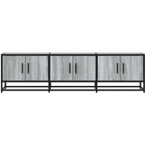 TV ormarić sivi Sonoma 150x35x41 cm Konstruirano drvo i metal | shoptok.hr