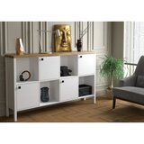 Hanah home komoda FRN-10060-6 woodenwhiteatlantic pine console Cene