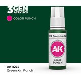 AK Interactive Greenskin Punch 17ml - Color Punch 3rd Gen AK11274 Cene