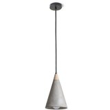 Red Design Rendl - R12380 - Luster na sajli HEIDI 1xE27/28W/230V beton/drvo | Eponuda.com