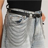 Fenzy Ukrasni Remen S Lancem, Art2235, Crni | shoptok.hr
