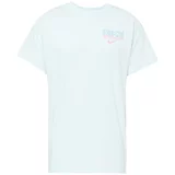 Nike Sportswear Majica azur / svetlo modra / roza