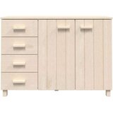  Komoda HAMAR medeno rjava 113x40x80 cm trdna borovina, (20656095) | Shoptok.si