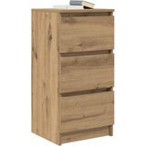  Komoda artisan hrast 37,5x35x76 cm konstruiranog drva | shoptok.hr