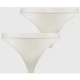 Emporio Armani Underwear Brazilke 2-pack bež barva