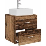  Umivaonik s policom Staro drvo 49,5 x 41 x 62,5 cm | shoptok.hr