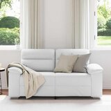  Dvosjed Kauč Bijeli 160x81x84 cm Implicitna koža | shoptok.hr