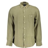 Gant LONG SLEEVE SHIRT MEN GREEN | shoptok.hr