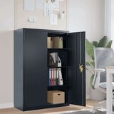 vidaXL Ormarić za spise antracit 90 x 40 x 140 cm čelični | shoptok.hr
