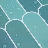  Pernata pločica 50 pcs Plava 30 x 30 cm Poliuretan i PET | shoptok.hr