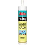 netoksični silikon za akvarijume 100AQ 310 ml crna