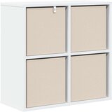  Strani šal s predalom Bela 59,5 x 27 x 57 cm, (5000233802) | Shoptok.si