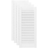  Vrata ormarića Louvred Dizajn 4 kom bijela 69x29,5 cm | Eponuda.com