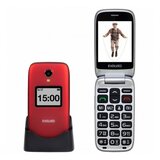 Usams EVOLVEO Easyphone FP EP-770 telefon za starejše na tipke 4G rdeč Cene
