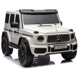  Licencirani auto na akumulator Mercedes G63 XXL 4x4 - dvosjed - bijeli Cijene