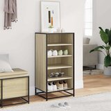  Stalak za cipele sonoma hrast 48x38x97,5 cm konstruirano drvo | shoptok.hr