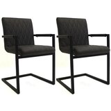 MID.YOU SET NASLANJAČEV, kovina, umetna masa, tekstil antracit | Shoptok.si