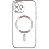 Silikonska futrola magsafe iphone 11 pro silver