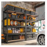 Epro Metalna montažna polica Premium 180x90x30cm, metal-drvo, 875kg (5x175kg) Slike