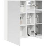  Kupaonski ormar s ogledalom Bijelo 60 x 14,5 x 70 cm | shoptok.hr