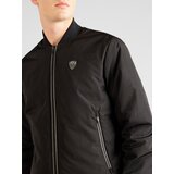Ea7 Emporio Armani Prijelazna jakna crna / prljavo bijela | shoptok.hr