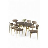 Hanah home Trpezarijski set, 7 dijelova, bež | Eponuda.ba