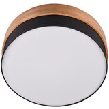  Črna/v naravni barvi stropna svetilka s tekstilnim senčilom Seasons | Shoptok.si