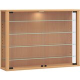 MID.YOU Viseča Vitrina Vitrosa L, Barva Bukve | Shoptok.si
