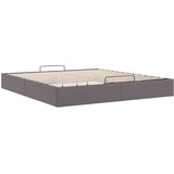  Otomanski okvir kreveta bez madraca sivi 200x200cm umjetne kože | shoptok.hr