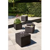 Keter Temno rjav vrtni tabure Cube – | Shoptok.si