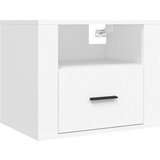 Maison Chic Stenska Nočna omarica - Nočna miza bela 50x36x40 cm, (21688663) Cene