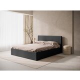 Micadoni Antracitno sivo podstavljeno uzglavlje 190,5x100 cm Remo – | shoptok.hr