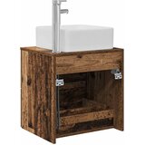  Umivaonik s policom Staro drvo 53 x 34,5 x 63 cm | shoptok.hr