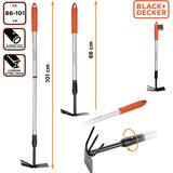 Black & Decker Vrtni alat motika 66-101 cm | shoptok.hr