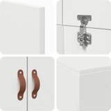  Krevet s ladicama Bijelo 100 x 200 cm Konstruirano drvo | shoptok.hr