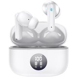 Venisymlis Slušalke Bluetooth 5.3, LED zaslon, bas, upravljanje šumov, iOS/Android, (22102507) | Shoptok.si