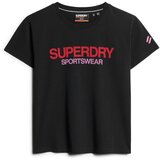 Superdry Funkcionalna majica malina / eozin / črna Cene