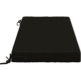  Jastučić za klupu SOEST 100% poliester Crna 110 x 50 x 8 cm | shoptok.hr