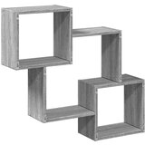 vidaXL Zidni ormarić 78x18x71 cm siva boja hrasta konstruirano drvo | shoptok.hr