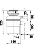 Blanco meljač bio otpada fwd lite | ePonuda.com