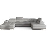 ELTAP Svetlo siva raztegljiva/s prostorom za shranjevanje kotna sedežna garnitura (desni kot/v obliki črke "U") Rodrigo – | Shoptok.si