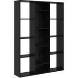  Pregradna pregača s policom Crni hrast 100 x 24 x 140 cm | Eponuda.com